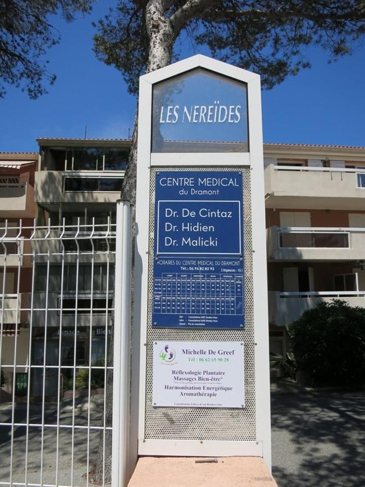 Studio Front de Mer Saint-Raphaël Esterno foto